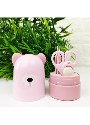 Маникюрный набор "Мишка" Розовый SW-00000226 Mat4baby (353968365)