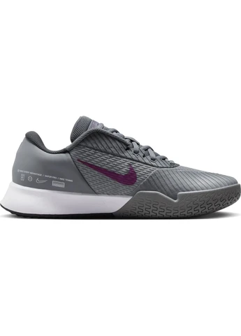 Серые кроссовки теннисные серо-фиолетовые dr6191-006 Nike COURT AIR ZOOM VAPOR PRO 2 HARD