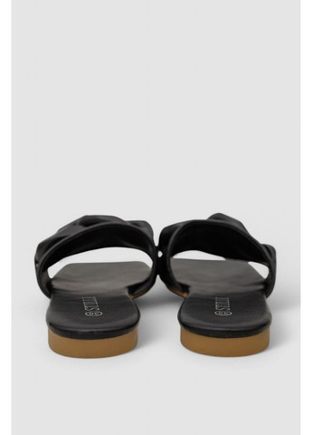 Черные шлепанцы женские,, 248rl165 Stilli