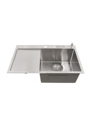 Кухонная мойка из нержавеющей стали с левым крылом накладная NS-7848(L) Nett NS-7848(L) (352730040)