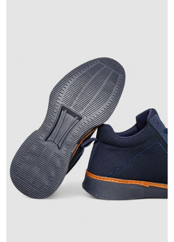 Темно-синие осенние ботинки мужские демисезонные, 131r184265 Ager