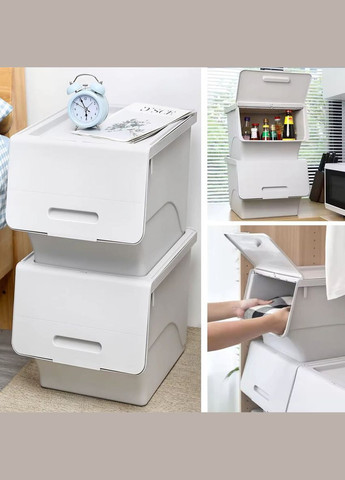 Контейнер для хранения 45.5х28.5х31см Белый SW-00002421 Sticker Wall (315791333)