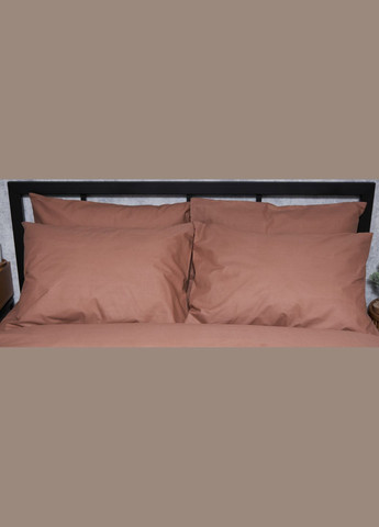 Комплект постільної білизни Бязь Gold Люкс «» Полуторний 143х210 наволочки 2х40х60 (MS-820004530) Moon&Star Light Brown (302973961)