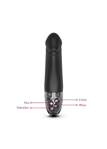 Вібратор з електростимуляцією Real Deal Neil Black Edition Mystim (303893341)