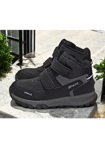 Черные осенние ботинки демисезонные арт., черный Biki