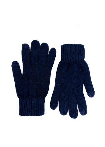 Перчатки Smart Touch женские шерсть с акрилом синие РАЙАН LuckyLOOK 291-270 (290278518)
