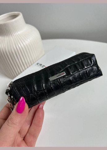 Ключниця Туреччина натуральна шкіра на змійці чорна кроко Karya (341322907)