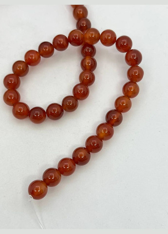 Сердолик на нити без застежки 10 мм 40 см No Brand (327072015)