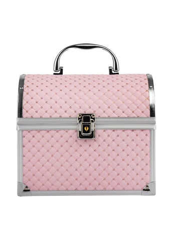Кейс-шкатулка металева зі шкірозамінником Рожевих перлів 22х15х19 см 9206-004 Lefard (346152235)