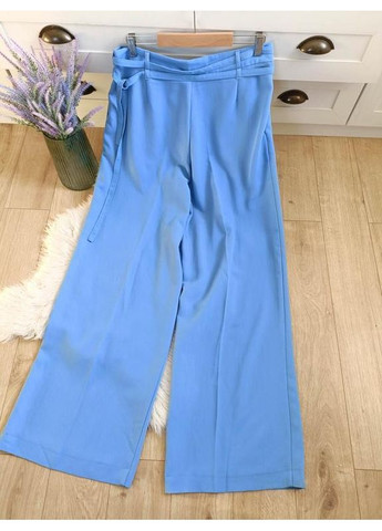 Штани з подвійним зав’язуваним паском Zara (361161484)