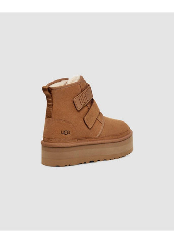 Уггі челсі на платформі UGG Neumel Platform Chelsea Camel Chestnut (364858684)