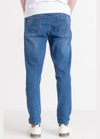 Голубые демисезонные бойфренды джинсы мужские голубого цвета Let's Shop