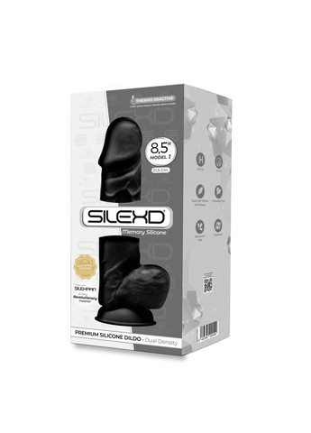 Фалоімітатор Norman Black діаметр 5 см Silexd (316252948)