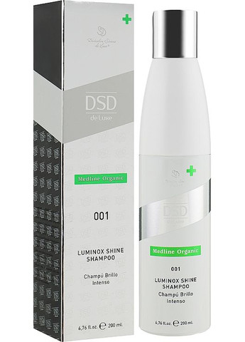 Шампунь "Люмінокс шайн" №001 Medline Organic Luminox Shine Shampoo 200ml (625665-90761) DSD de Luxe (368856910)