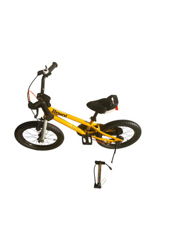 RB16B-6P-ДЕТСКИЙ ВЕЛОСИПЕД 7TH FREESTYLE ЖЕЛТЫЙ Royal Baby (329894336)