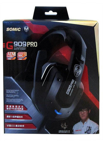 Гарнитура G909 Pro Black (9590010164) Somic (370618711)
