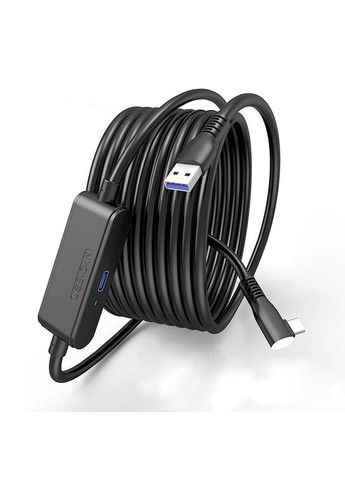 Кабель VR Link USB A+C на Type-C 5 м для Meta Oculus Quest 3/2/Pro, Pico 4 с зарядкой и передачей данных China (370153828)