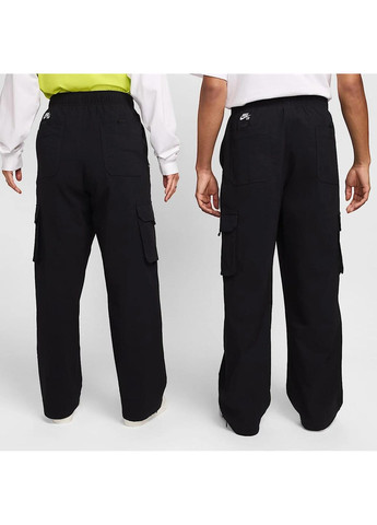 Черные демисезонные брюки Nike