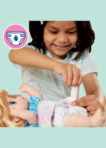Лялька Baby Alive Fruity Sips Doll, Lemon, Toys блондинка Hasbro (282964530)