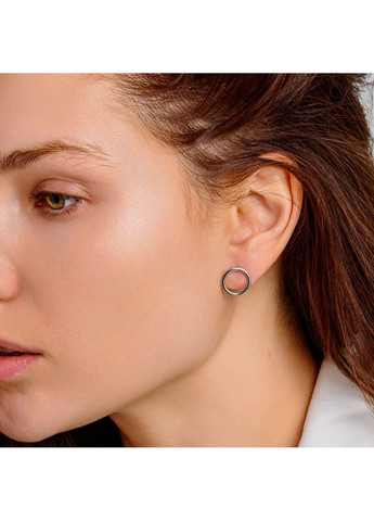 Серьги Круг Minimal (338798575)