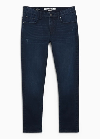 Темно-синие демисезонные джинсы skinny C&A