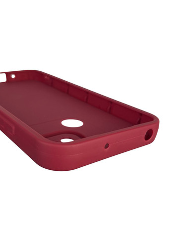 Чохол силіконовий Soft Touch для Redmi 10A бордовий (Повний захист камери) Xiaomi (366388590)