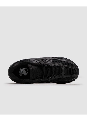 Черные демисезонные кроссовки мужские nike air zoom vomero 5 triple black найк аир зум черные No Brand
