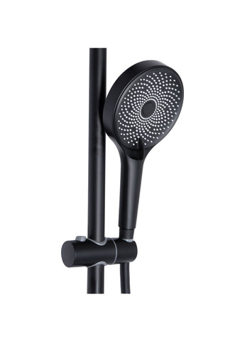 Душова система для душу Slavonice на два споживача QTSLA110BLM45914 Black Matt Qtap (324250485)