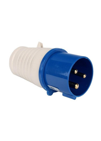 Вилка силовая 3x16 2P+PE, 16А, 220-250 В, IP44 Electro House (346087093)