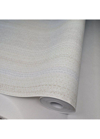 Шпалери вінілові 10.05 × 1.06 м 1032356, бежеві в смужку для спальні, вітальні, кабінету MARBURG (339111343)