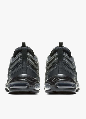 Чорні всесезон кросівки чоловічі air max 97 bq4567-001 весна-осінь текстиль шкіра сітка чорні Nike