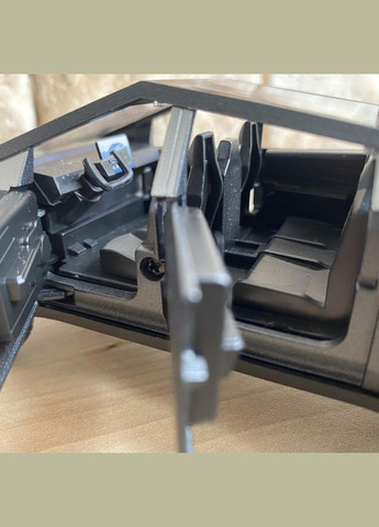 Машина металлическая Tesla Cybertruck 1:32 17см + квадроцикл 5 см Бирюза No Brand (371805072)