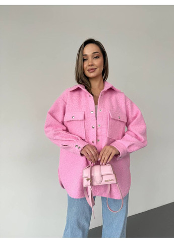 Женская куртка-рубашка букле Osoblyva (353685833)