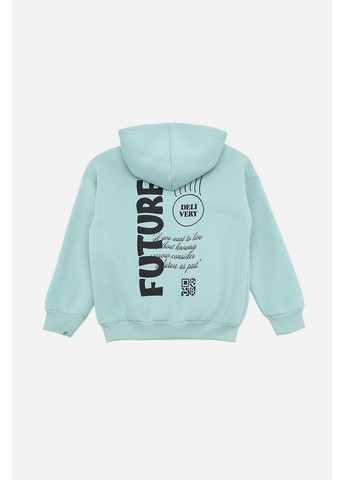 Худі для хлопчика колір м'ятний CB-00284538 Yuki (368296016)
