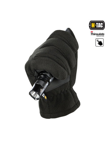 Перчатки Fleece Thinsulate Black (L) M-TAC (303409674)