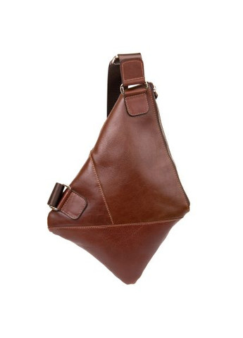 Сумка Кожаная через плечо Коричневая (11358) Grande Pelle Шкіряна через плече Коричнева (358066787)