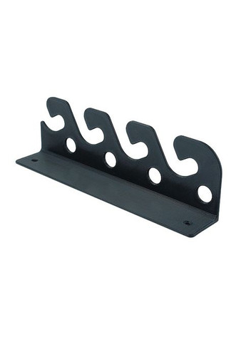 Тримач для 4 вудок, настінний / стельовий. Горизонтальне зберігання спінінгів, фідерів, вудилищ No Brand (342123521)