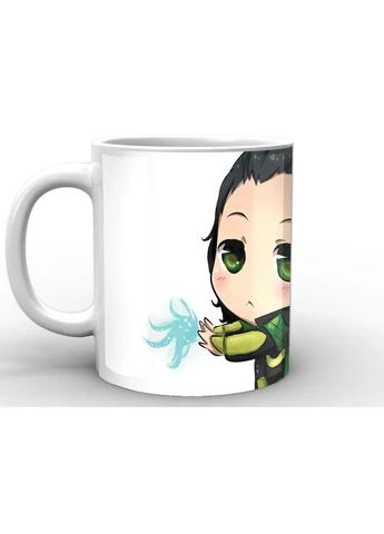 Чашка з принтом Локі Loki Локі аніме LK.02.008 Кружка керамічна 0,33 GeekLand (378969051)