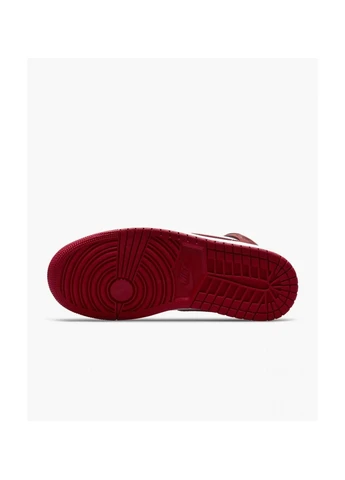 Кросівки жіночі Air Jordan 1 Mid Red/White Bq6472-079 Nike білі (381377979)