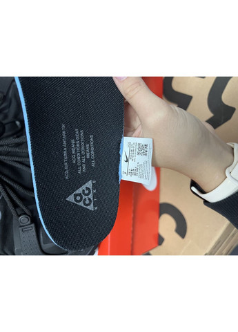 Чорні всесезонні кросівки nike acg montanian fly gore-tex black No Brand