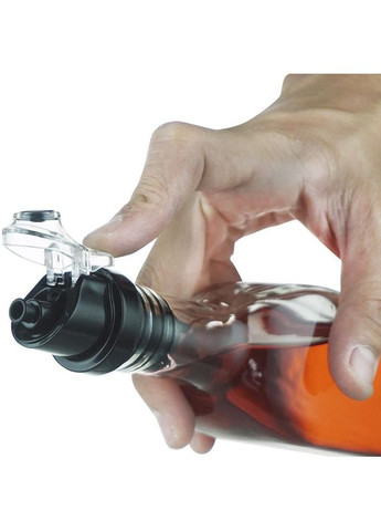 Набір 2 скляні пляшки Clear для масла і оцту 2х500мл, кришка з дозатором Fissman (372174262)