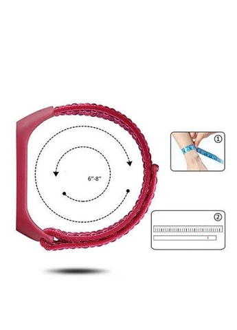 Ремінець до фітнес браслета (707662) BeCover Nylon Style для Xiaomi Mi Smart Band 7 Lime (390002296)