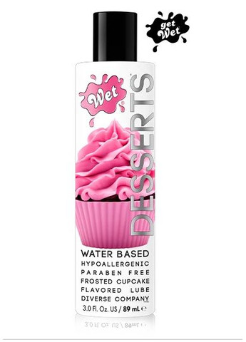 Їстівний лубрикант Desserts Frosted Cupcake 89 мл Wet (297399527)