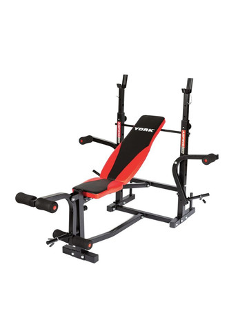 Скамейка для жима ASPIRE 220 со стойкой для штанги и партой Скотта York Fitness (301865831)