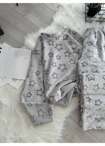 Сіра жіноча піжама No Brand