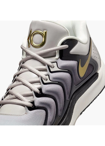 Белые кроссовки мужские kd17 white/grey Nike