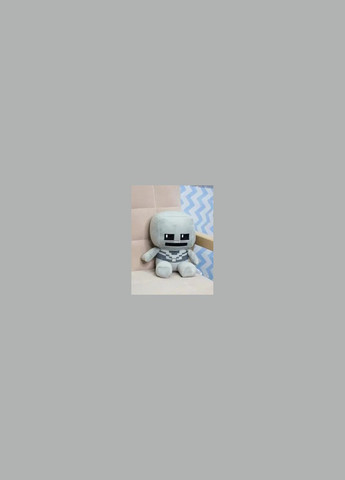 Мягкая игрушка МалышСкелет Skeleton Minecraft 14 см No Brand (282719808)