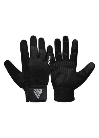 Рукавички для фітнесу RDX W1 Full Finger Plus Black No Brand (387405814)