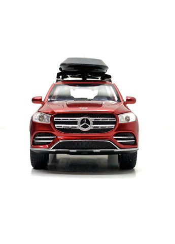 Машина Автосвіт Mercedes gls інерційна відчиняються двері капот багажник 17см Червона (AP-1813) No Brand (302215517)