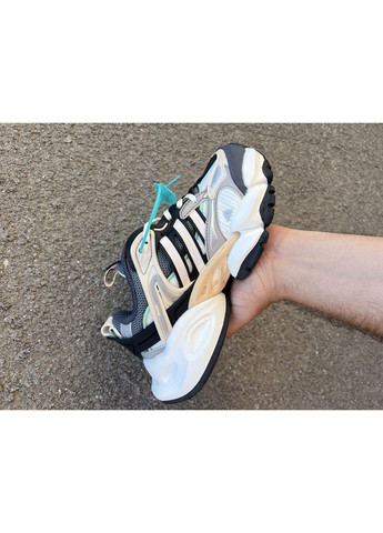 КРОССОВКИ ЖЕНСКИЕ ADIDAS VENTO XLG WHITE BLACK АДИДАС ВЕНТО XLG ДЕЛЮКС No Brand чёрные демисезоны (367173371)